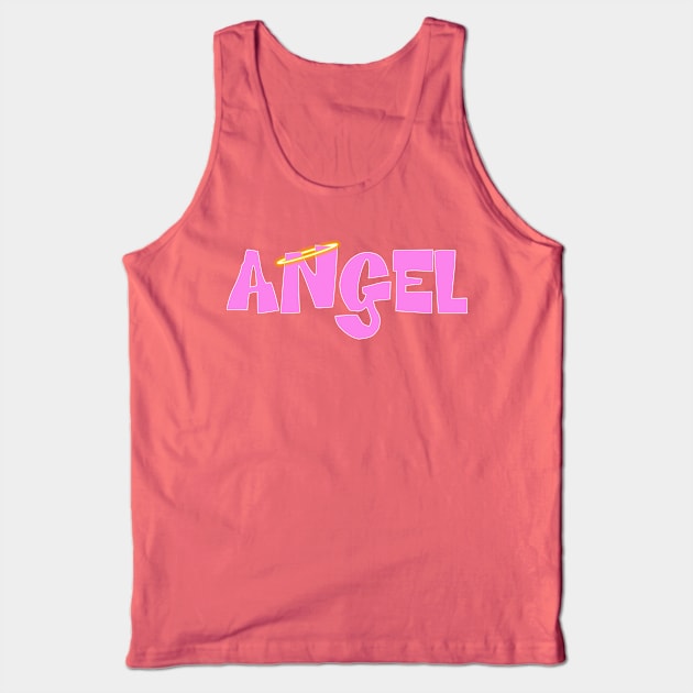 Angel Tank Top by AlienClownThings